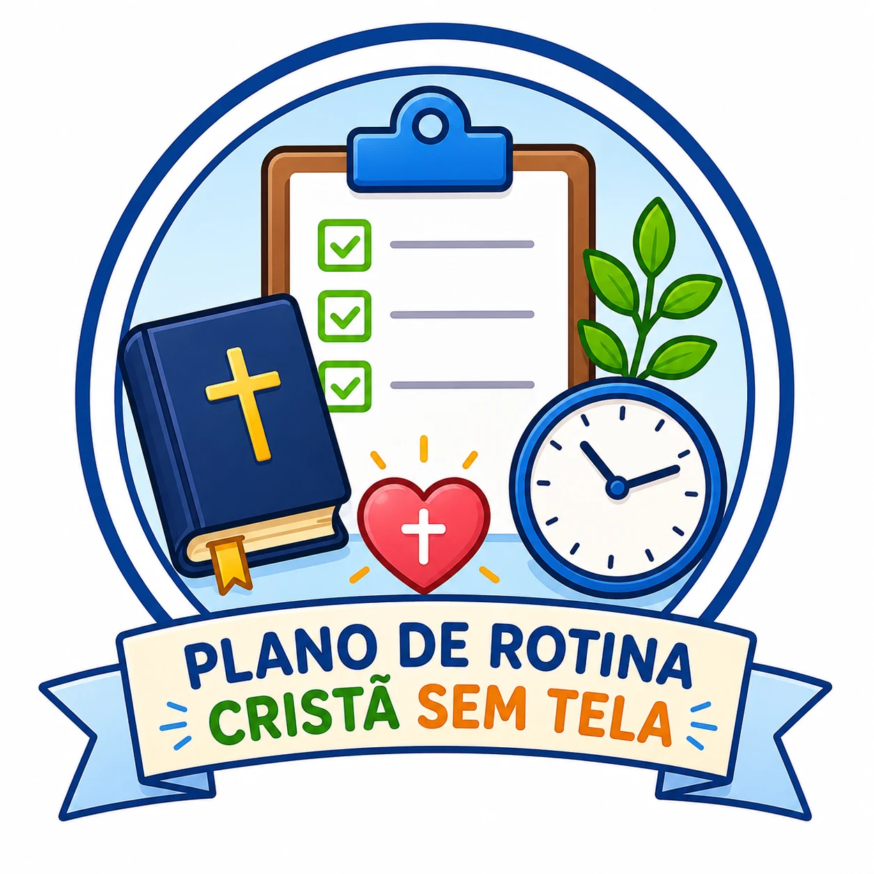 Plano de Rotina Cristã Sem Tela