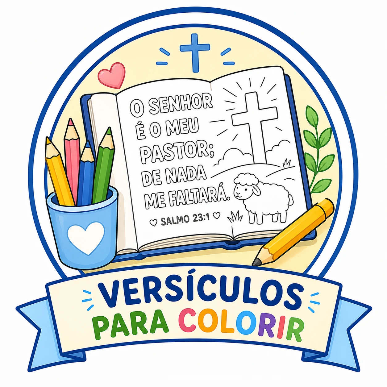 Versículos Para Colorir
